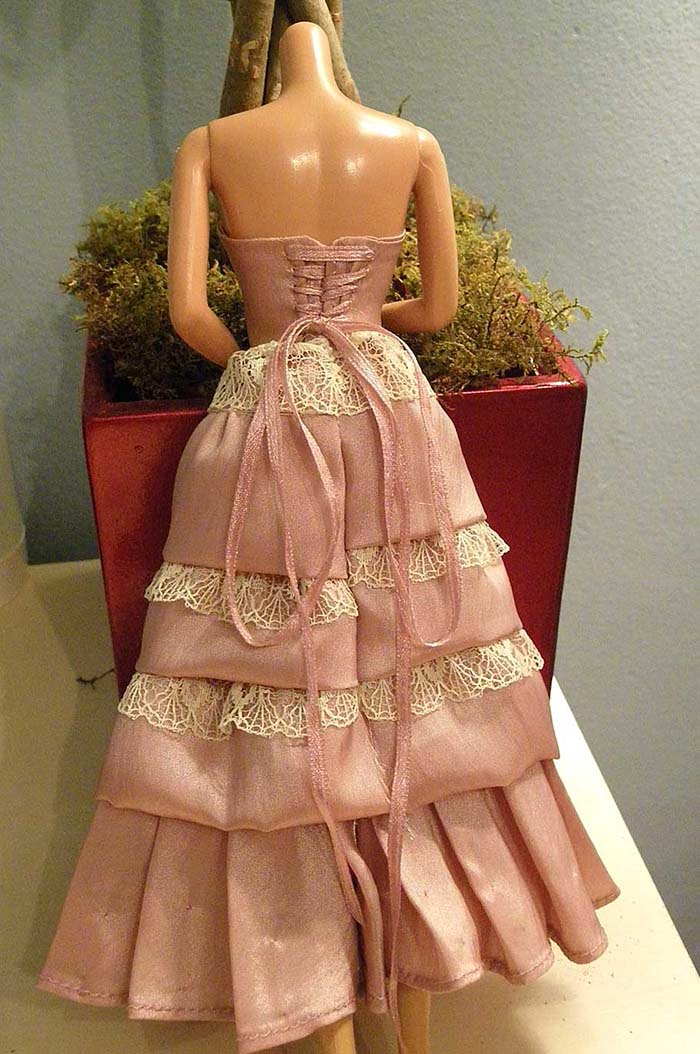 diy barbie gown