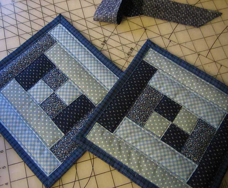 Quilting is more fun than Housework: A few tricks to making Potholders