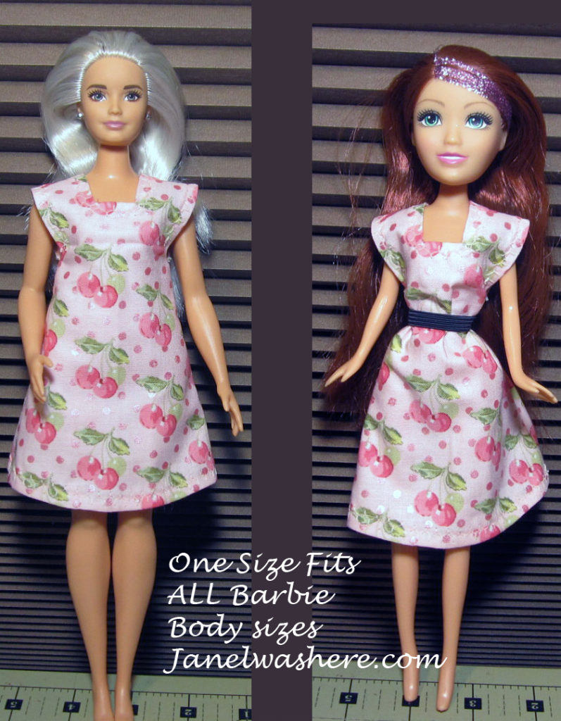 Barbie One Size Fits All Sewing Patterns Janel Was Here 4059